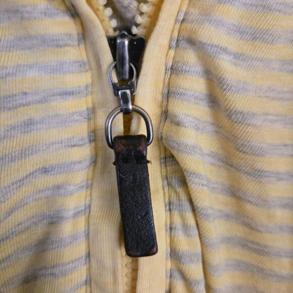 J. Mclaughlin Kosta Pima Cotton Covington Stripe 1/4 Zip Pullover Size S - Picture 5 of 8